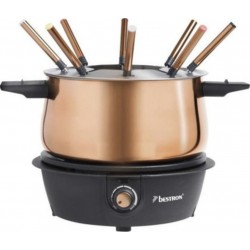 Bes8712184055487 Bestron service a fondue pour maximum 8 personnes - thermostat réglable, anti-éclaboussures