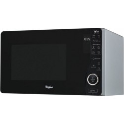Whirlpool mwf 427 sl countertop combination microwave 25l 800W noir, argent