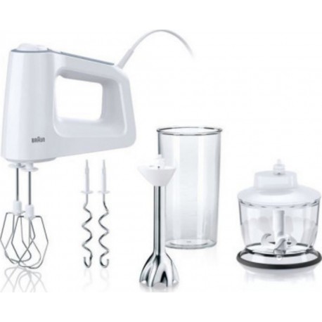 Braun batteur - hm3137wh - 500 w - blanc BRA8021098773265