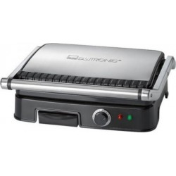 Clatronic Grill électrique à contact clatronic 2000W kg 3487 (noir-inox)