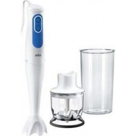 Braun mq3020wh mixeur plongeant avec hachoir pasta - bleur