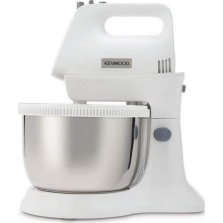 Kenwood hmp32.a0wh - batteur électrique chefette - bol rotatif - 5 vitesses + fonction turbo - fouets et pétrins acier inoxyd… K