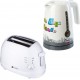 Black Pear Pack bouilloire black pear bgp105 petits déj sans fil. 1.7l + grille-pain black pear bgp105