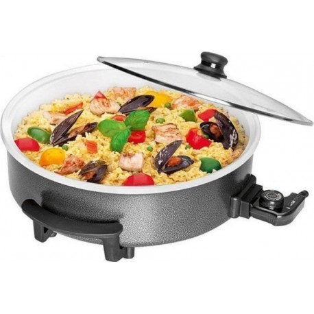 Clatronic Poêle multifonction xxl clatronic pp 3570 c avec revêtement céramique
