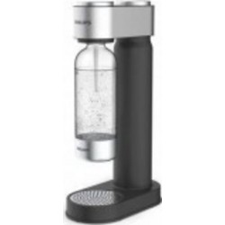 Philips add4902bk - machine a soda noire finitions chromées + cylindre 425g co² + 1 bouteille pet 1 litre