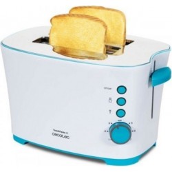 Cecotec Grille-pain cecotec poast&taste blanc, 650 w, double fente