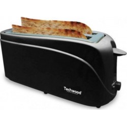 Techwood grille pain tgp506 2 longues fentes noir