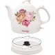 Bestron bouilloire céramique dtp800ro blanc 0,8 l roses Oui