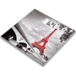 Beurer 756.31 pese-personne en verre - motif paris BEU4211125756314