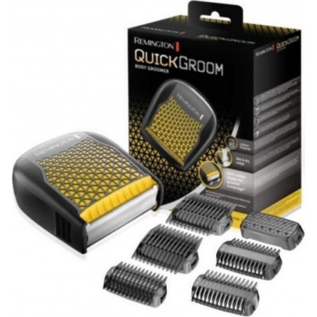 Remington tondeuse corps ergonomique quickgroom - lame acier inoxydable 60% plus large