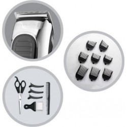 Remington hc450 coffret premium tondeuse cheveux stylist - lames inox auto-affutées REM5038061101096