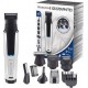 Remington pg5000 tondeuse multifonctions etanche graphite series g5, cheveux, barbe, corps, lames auto-affutées, finitions ch… R