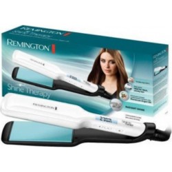 Remington s8550 fer a lisser, lisseur professionel shine therapy, avdanced ceramic, utilisation sur cheveux secs ou mouillés AUC