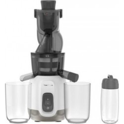 Moulinex zu600110 ultra juice extracteur de jus a froid 2 filtres gourde 600 ml&nbsp;goulotte extra-large 85 mm, programme automat… M