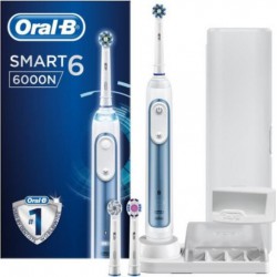 Oral-b smart 6 6000n brosse a dents électrique par braun - bleu ZMAGCA800629000