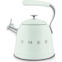 SMEG Bouilloire sifflante 2.3L vert pastel