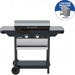 Campingaz Plancha gaz sur chariot EX plus + housse