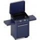 NC Plancha gaz ENO Enosign 65 chariot + Plancha bleu navy