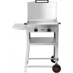 Krampouz Plancha électrique Kombi Plancha/Chariot/ Capot 3en1