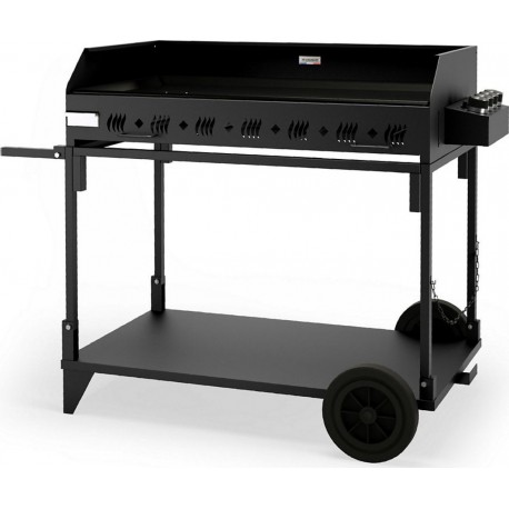 Le Marquier Plancha gaz LE MARQUIER + Chariot Exception Pakita 4105 Noir