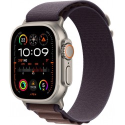 Apple Montre connectée WATCH Ultra 2 Cellular 49MM Titane/Boucle Alpine Indigo M