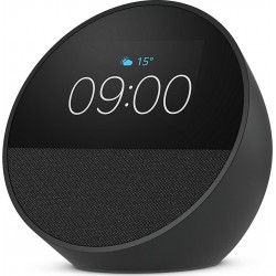 Amazon Assistant vocal Echo Spot 2024 Noir