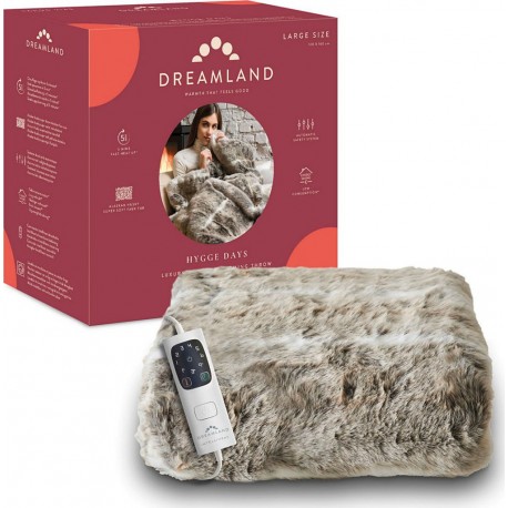 NC Couverture chauffante DREAMLAND HYGGE DAYS HUSKY D'ALASKA 6T 160X120