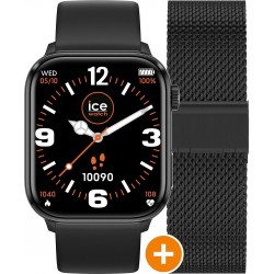 Ice-Watch Montre connectée ICEWATCH smart 2.0 AMOLED Black + Bracelet Milane