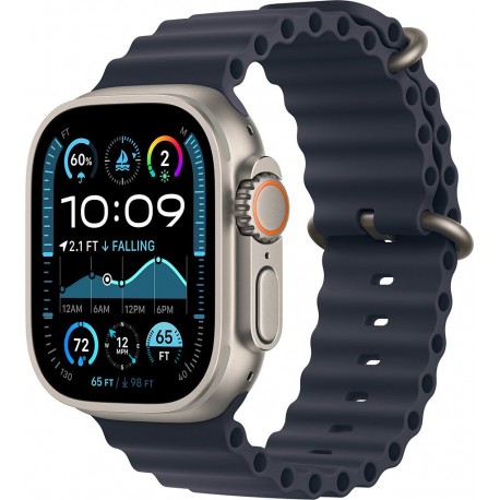 Apple Montre connectée WATCH Ultra 2 49mm Naturel / Marine Océan Cell