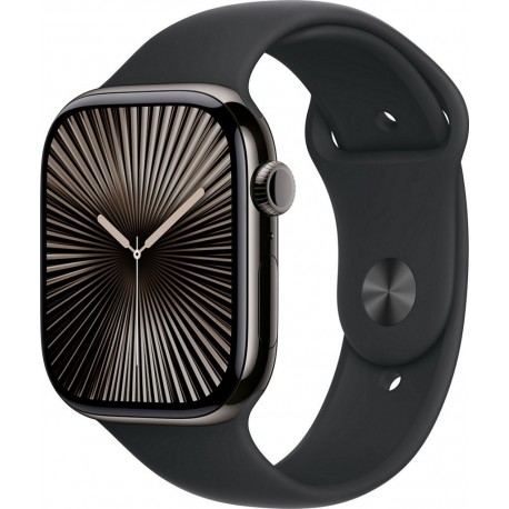 Apple Montre connectée WATCH Serie 10 42mm Titane Ardoise S/M Cell