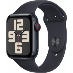 Apple Montre connectée WATCH SE 44mm Minuit S/M Cellular