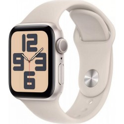 Apple Montre connectée WATCH SE 44mm Lumière Stellaire M/L