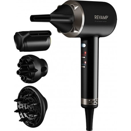 NC Sèche cheveux REVAMP Quad ion haute vélocité progloss