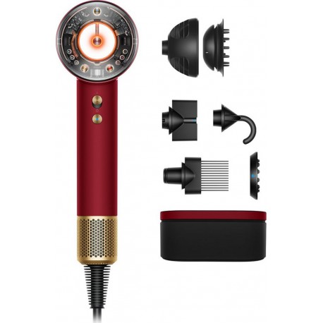 Dyson Sèche cheveux Supersonic Nural rouge et or Edition St Valentin