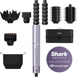 Shark Fer multistyle Flexstyle HD466PLEU Lilas + embout anti-frisottis/pochette voyage