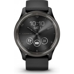 Garmin Montre santé Vivomove Trend siliconne noir