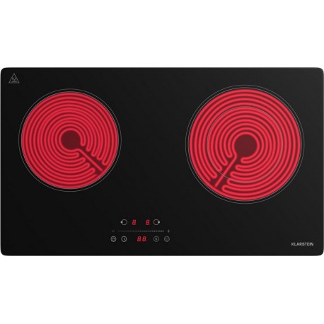 Klarstein Table vitrocéramique Virtuosa 3 Slim - 5000W
