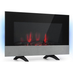 Klarstein Cheminée électrique Basel Baseline 2000W