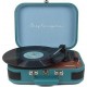 Prixton Platine vinyle VC600 avec Bluetooth (Bleu)