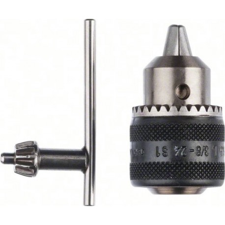 Bosch Mandrin de perçage pour araignée jusqu'à 10 mm 0,5 - 6,5 mm 3/8 - 24