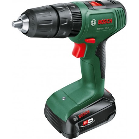 Bosch Perceuse-visseuse sans fil EasyImpact 18V-38, 1xbatterie PBA 18V 2.0Ah, coffret de transport