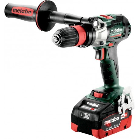 Metabo Taraud sans fil GB 18 LTX BL Q I valise plastique 18V 2x5.5Ah LiHD + ASC 145