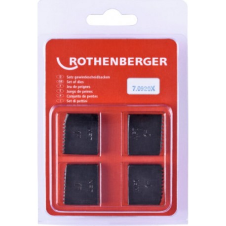 Rothenberger Mâchoires de coupe SC, NPT, 1, 4 pcs.