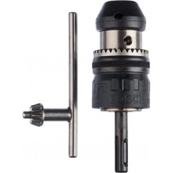 Bosch Mandrin de perçage pour engrenages jusqu'à 13 mm 2,5 - 13 mm SDS plus avec dispositif de blocage de la force de serrage