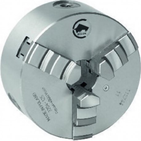 Bison Mandrin 3 mors Fonte 200 mm DIN6350