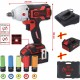 KS Tools Ks Tools Kit de perceuse-visseuse à percussion sans fil et sans balais eMONSTER 9&nbsp;pcs
