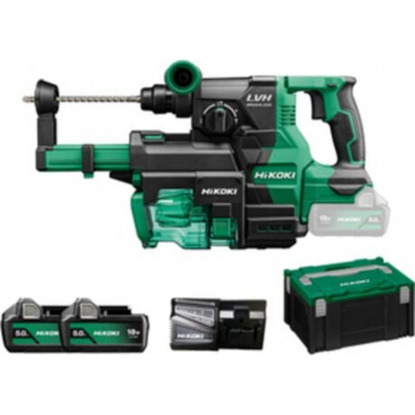 HiKOKI Perceuse-visseuse et burineur sans fil (SDS-plus) DH1826DA (5,0 Ah) (HSC II)