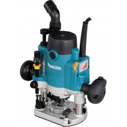 Makita Défonceuse 1 100 W avec coffret MAKPAC et set de 12 fraises D-53556