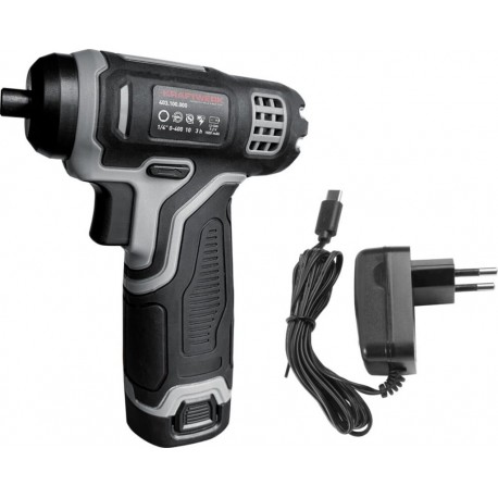 Kraftwerk Visseuse sans fil 7.2 V, 1500mAh, chargeur inclu
