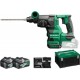 Hikoki Perforateur-burineur sans fil HiKOKI (SDS-plus) DH3628DA (4,0 Ah) (HSC III)
